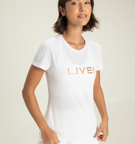 CAMISETA BRANCA LIVE
