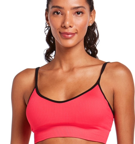 top fitness twill com bojo vermelho frente